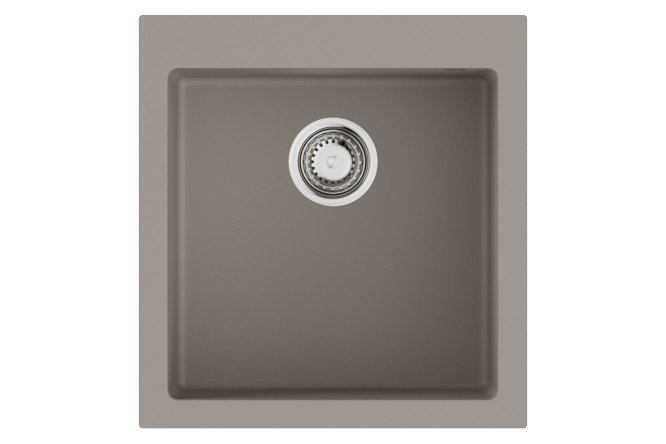 Изображение товара Врезная мойка OMOIKIRI Bosen 47A-GR 47х50х22 см искусственный керамический материал