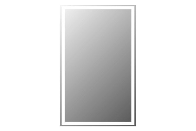 Изображение товара Зеркало с подсветкой SPC-GRT-500-800-LED-BTN 50х80 см для ванной и интерьера