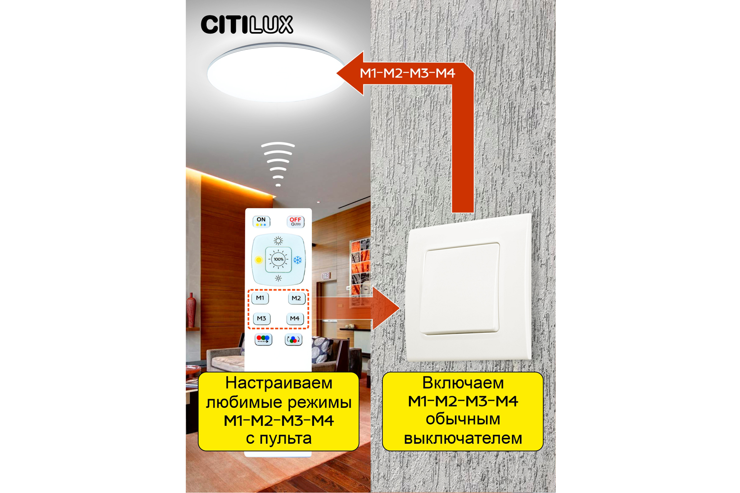 фото Светильник потолочный led симпла citilux