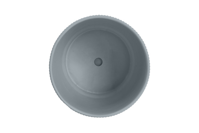 Горшок с блюдцем Mandarin decor Рельеф 11.9х12.8 см