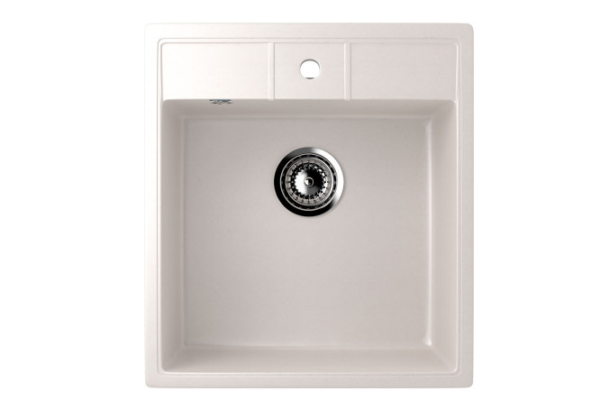 Изображение товара Мойка для кухни ULGRAN U-406 44.5х50х19 см искусственный мрамор