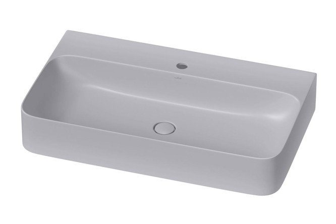 Изображение товара Раковина накладная Clermont 302614000 серый матовый 80х13,5х47 см