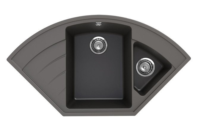 Изображение товара Мойка врезная Marta с крылом 100х55х22 см кварцевый композит