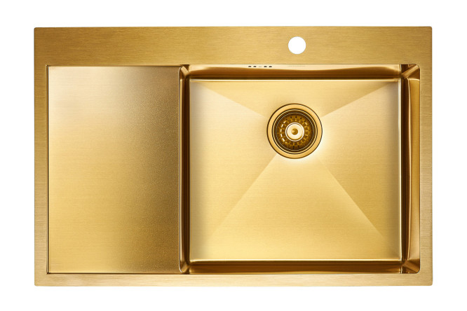 Изображение товара Мойка врезная правая PAULMARK Kroner 78F с крылом