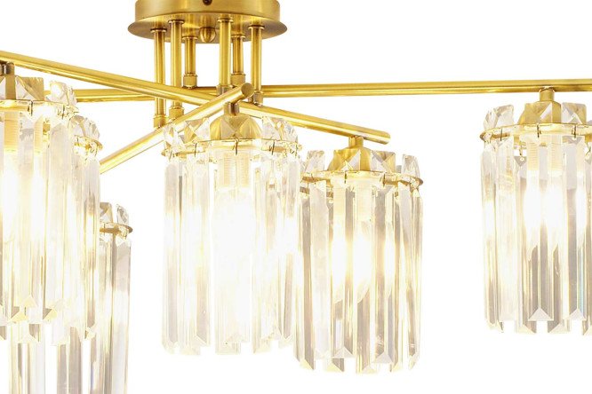 Люстра потолочная MODERLI Everly 15 кв.м., 68x32x68 см, E14