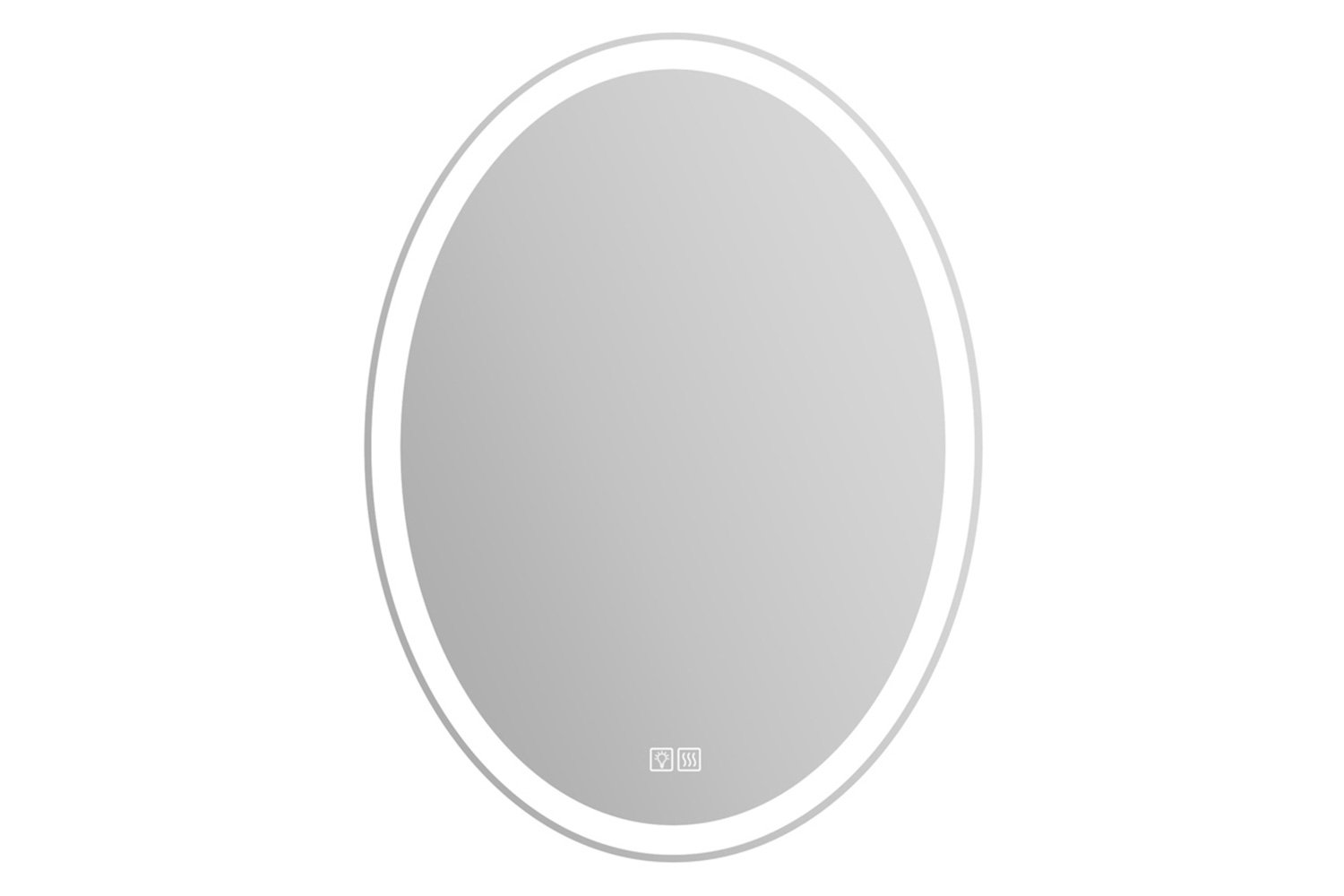 Зеркало с подсветкой BELBAGNO SPC-VST-600-800-LED-TCH-WARM с подогревом 60х80 см