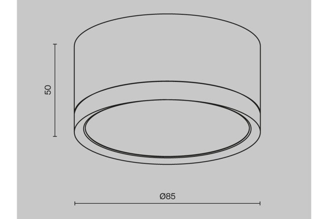Фото 8 Светильник потолочный Ceiling & Wall Hoop 8.5x5x8.5 см, GX53