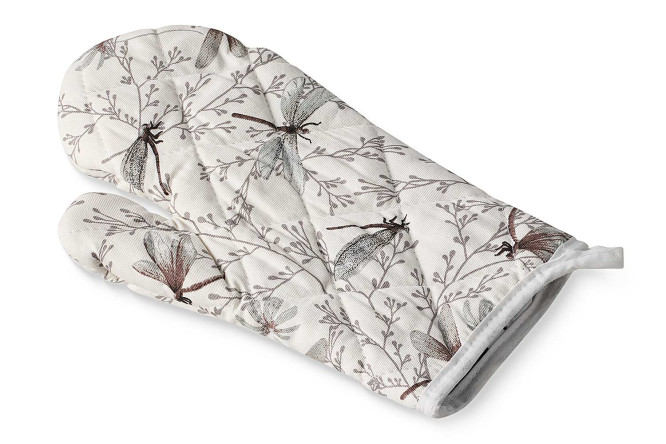 Изображение товара Рукавица-прихватка Шёпот крыльев 18x30 см хлопок разноцветная