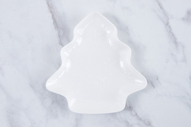 Изображение товара Блюдо Снежинки Фарфор