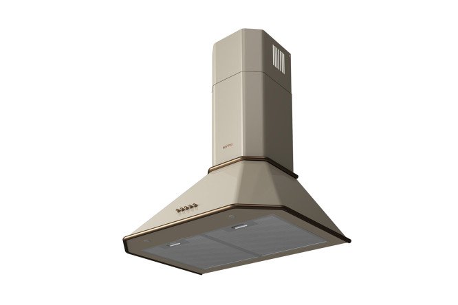 Изображение товара Вытяжка KORTING KHC 6839 RB слоновая кость бронза 59.8х55.6х45 см