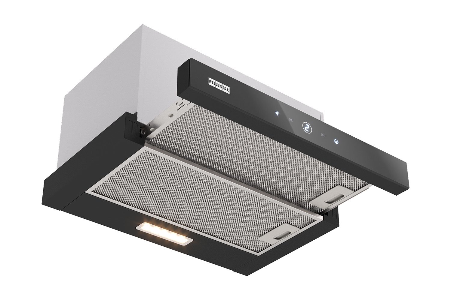 Вытяжка FRANKE Touch 60 BK 315.0702.966 цвет чёрный, 59.5 см