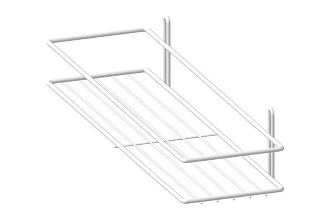 Изображение товара Полка прямая 1-ярусная П0002022 настенная 40x7.5x11 см