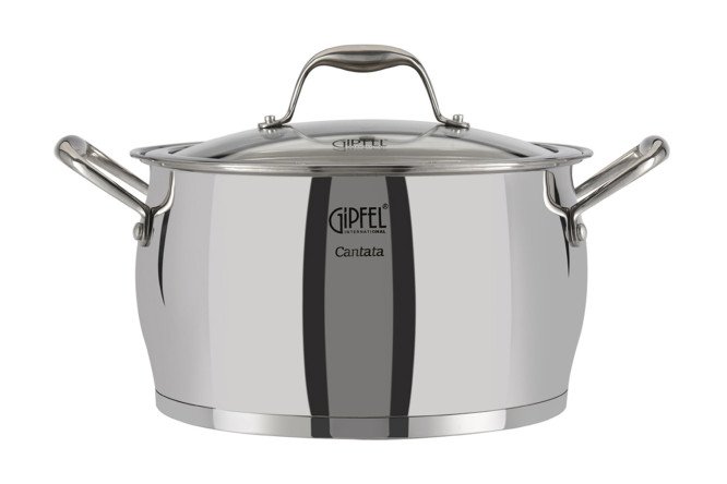 Кастрюля с крышкой GIPFEL Сantata 6.3 л