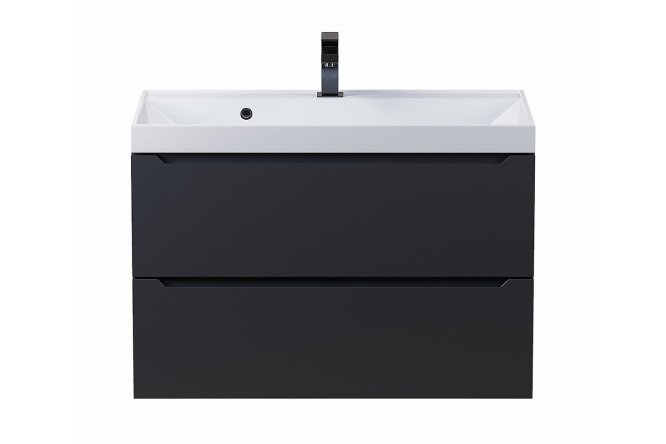 Изображение товара Подвесная тумба для ванной Tanos 291020232 черная 80,2 см