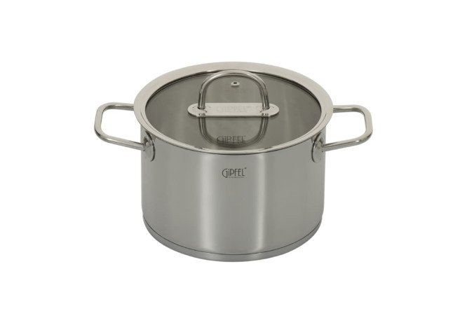Изображение товара Кастрюля GIPFEL Capella 4.1 л из нержавеющей стали для индукционных плит