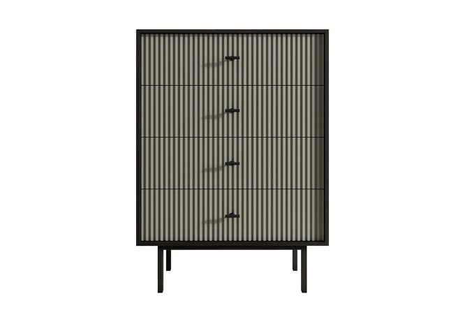 Изображение товара Комод вертикальный Emerson с 4 ящиками - стильный и функциональный