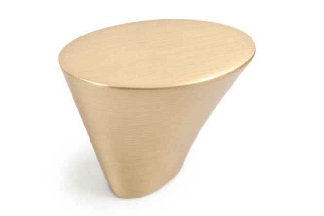 Изображение товара Мебельная ручка Jet RC219SG.4/# из сплава цинк-алюминия сатиновое золото