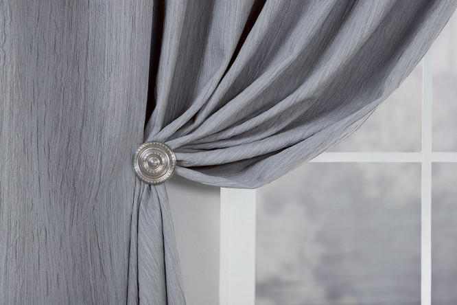 Изображение товара Штора на ленте ESTUDI BLANCO Baron 200х280 см, 1 шт., цвет серый