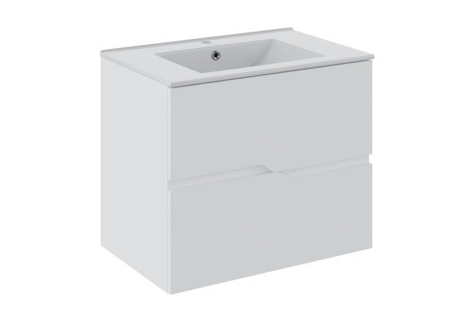 Изображение товара Подвесная тумба для ванной RUNO Палермо 79,4 см белая