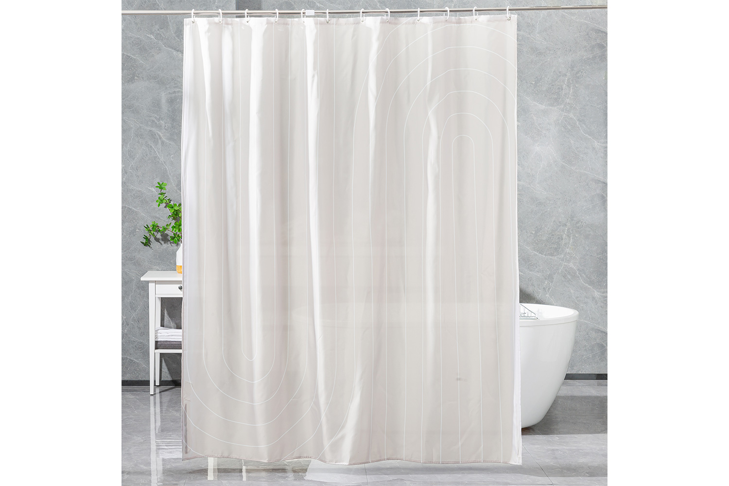 Штора для ванной комнаты MICASA Infinity 240x200 см