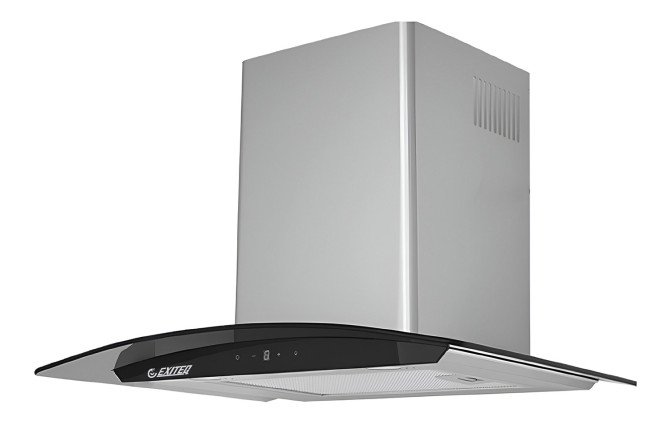 Изображение товара Вытяжка EXITEQ EX-1036 сенсор inox черная 59,5х38,7х47 см