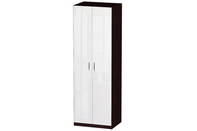 Изображение товара Шкаф для одежды Лайф 80x240x60 см двухдверный мебельный шкаф