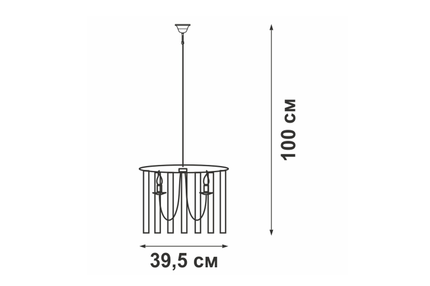 фото Люстра v5180 vitaluce