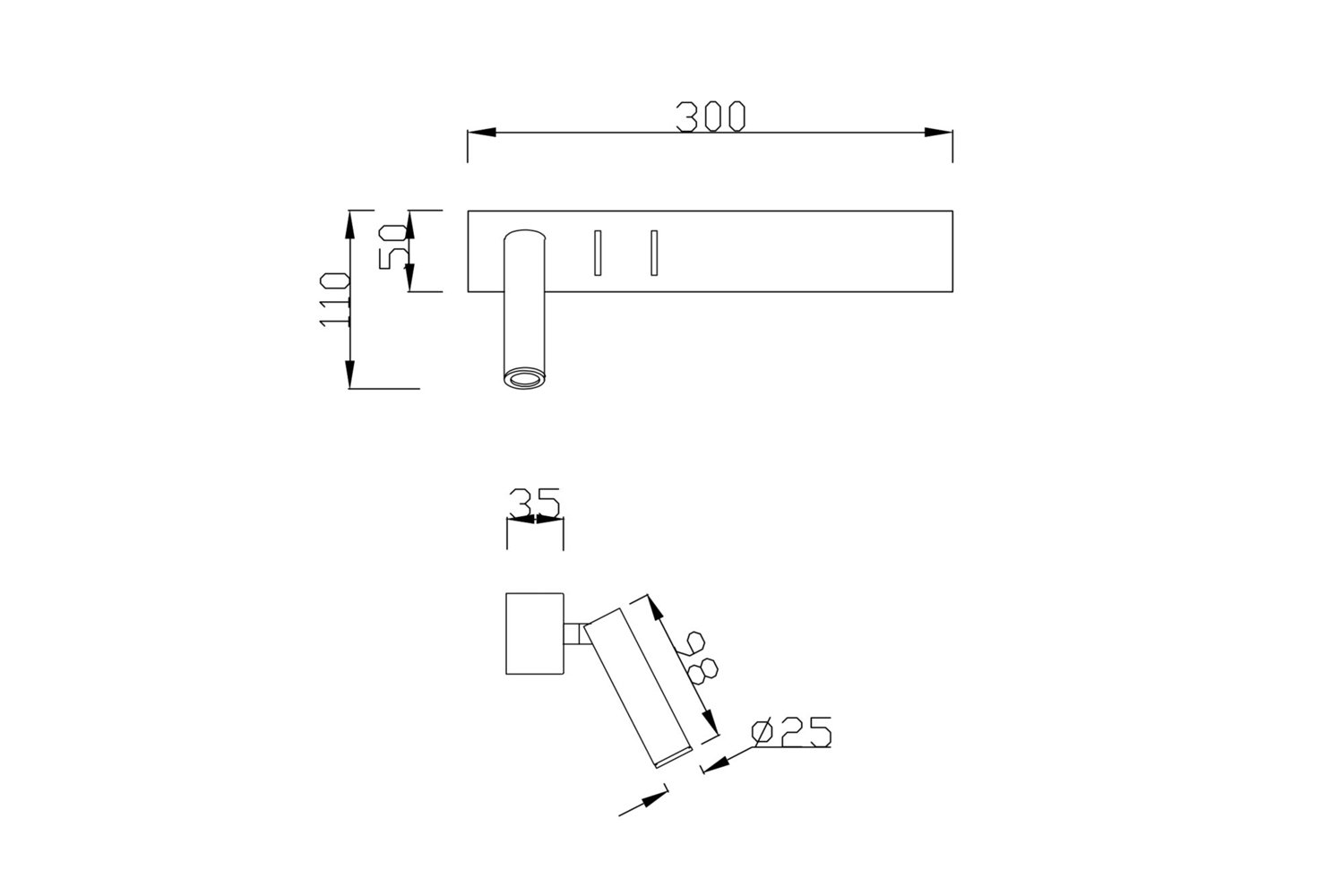 фото Бра led ceiling wall comodo maytoni