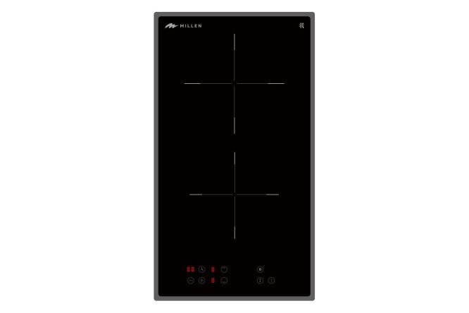 Изображение товара Индукционная варочная панель MILLEN Mih 301 bl 29 см стеклокерамика 2 зоны