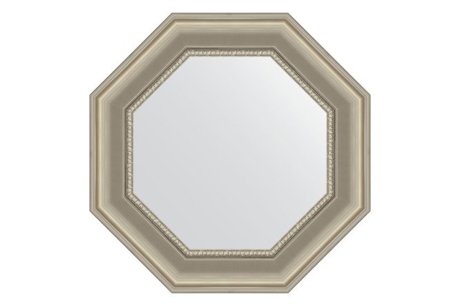 Изображение товара Настенное зеркало в багетной раме EVOFORM Octagon хамелеон 56.6х56.6 см