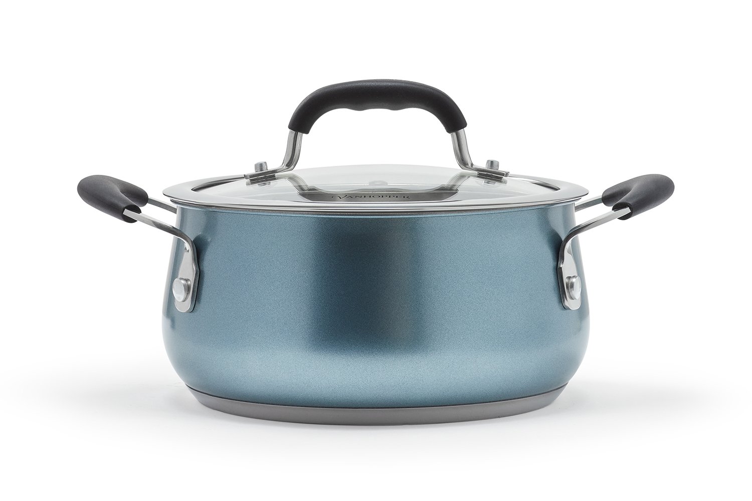 Кастрюля с крышкой VANHOPPER Indigo