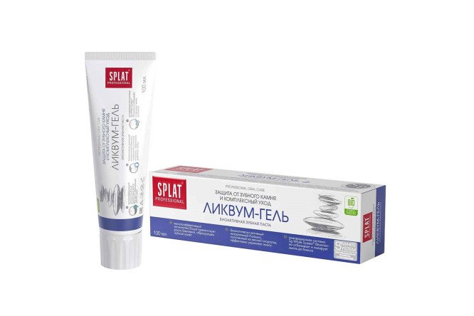 Изображение товара Зубная паста SPLAT PROFESSIONAL LIKVUM-GEL 0,1 л для защиты зубов