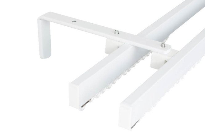 Изображение товара Карниз стеновой двухрядный Facile Standard 420 см для штор