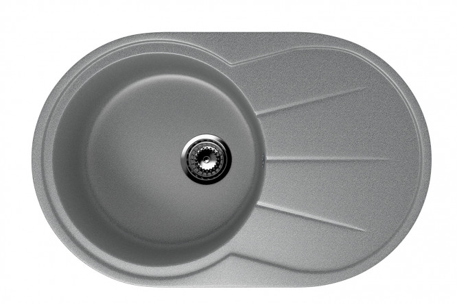 Изображение товара Мойка кухонная с крылом ULGRAN U-503 75х48 см искусственный мрамор