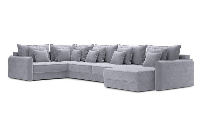 Изображение товара П-образный диван-кровать Боско с механизмом пантограф, размеры 435х87х235 см