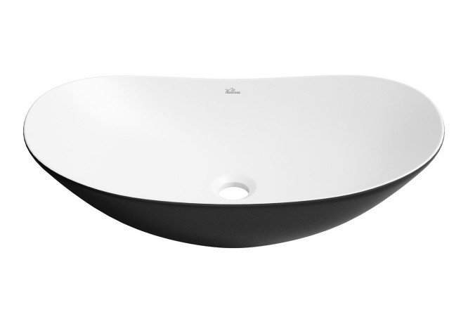 Изображение товара Накладная раковина Carefree dove 332905000 53х15,5х33 см фарфор стильная