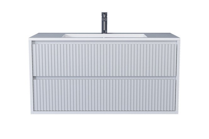 Изображение товара Подвесная тумба для ванной Next Premium 100 см белый сапфир