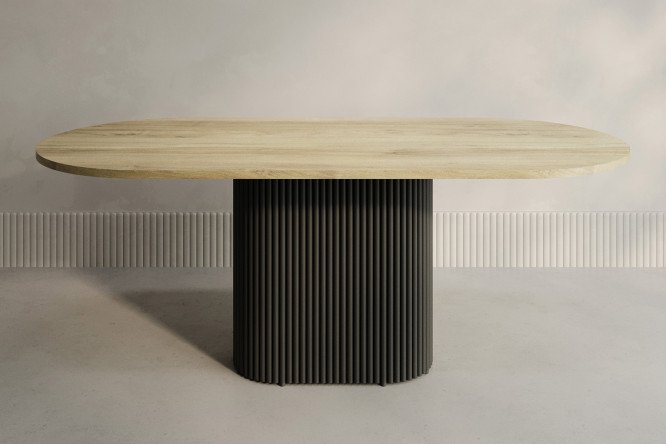 Фото 11 Стол GENGLASS Trubis wood 200х75х90 см