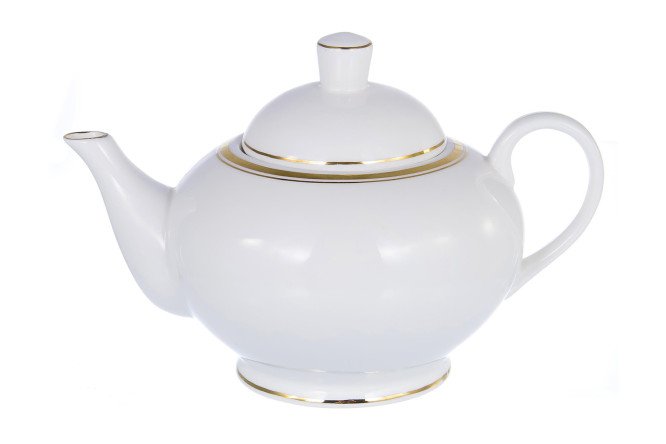 Изображение товара Чайник Грация 800 мл фарфор классический стиль