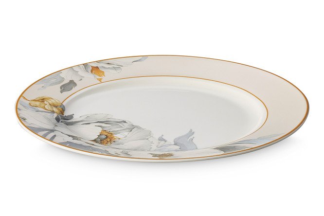 Тарелка десертная Fiori Фарфор, 19 см