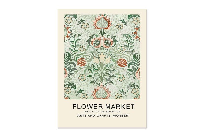 Изображение товара Постер Узор 30х40 см - стильное украшение для интерьера