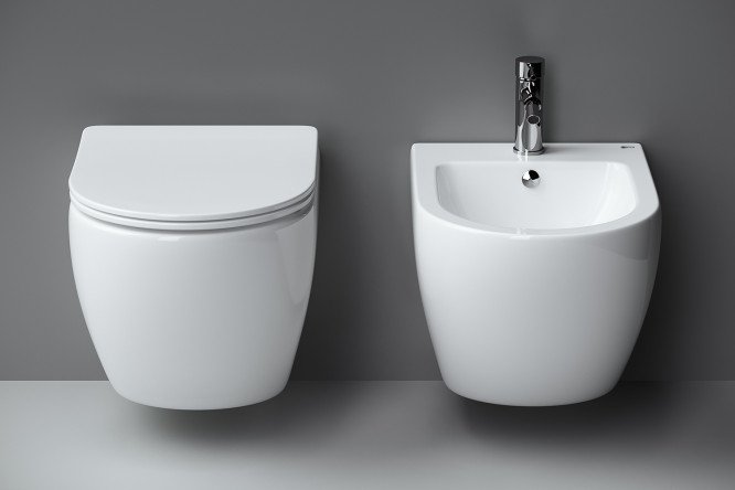 Биде подвесное CERAMICANOVA Metropol Rimless CN4003 37х32.5х17.2 см