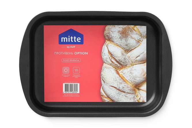 Противень MITTE Option 29х5х20 см