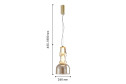 Светильник подвесной FAVOURITE Gaudi 3 кв.м., LED, 26 см