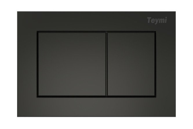 Изображение товара Клавиша с двойным смывом TEYMI Aina T70013BM для инсталляции современного унитаза