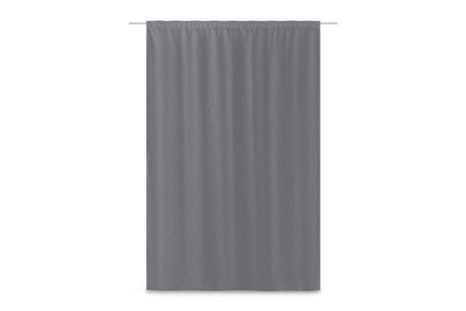 Штора на ленте ESTUDI BLANCO Mist 180х275 см, 1 шт., цвет серый