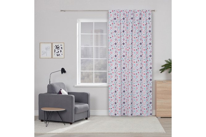 Изображение товара Штора для детской MICASA Bloom, 1 шт., 150х280 см