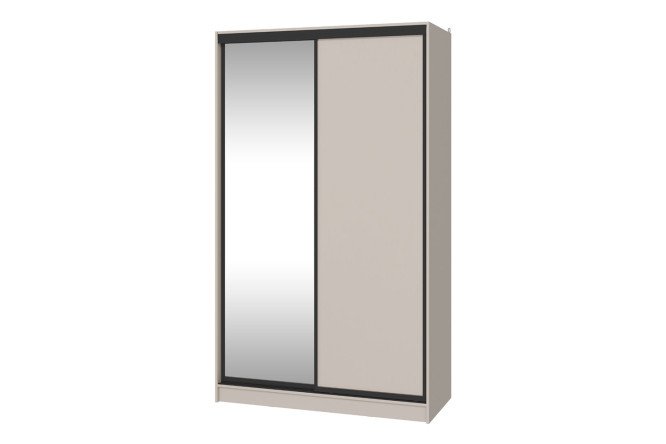 Изображение товара Шкаф-купе с зеркалом Home 135х229,5х59,5 см практичный и современный