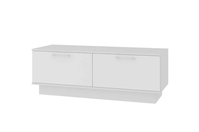 Изображение товара Тумба Ваш День Domenica белый глянец и белый бриллиант размер 120.5x43.4x42.9 см