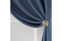 Штора MICASA Harper 145х260 см, 1 шт., цвет синий